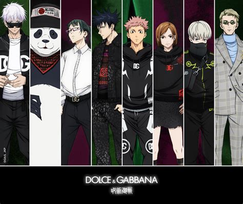 dolce gabbana gojo|dolce gabbana x jujutsu kaisen.